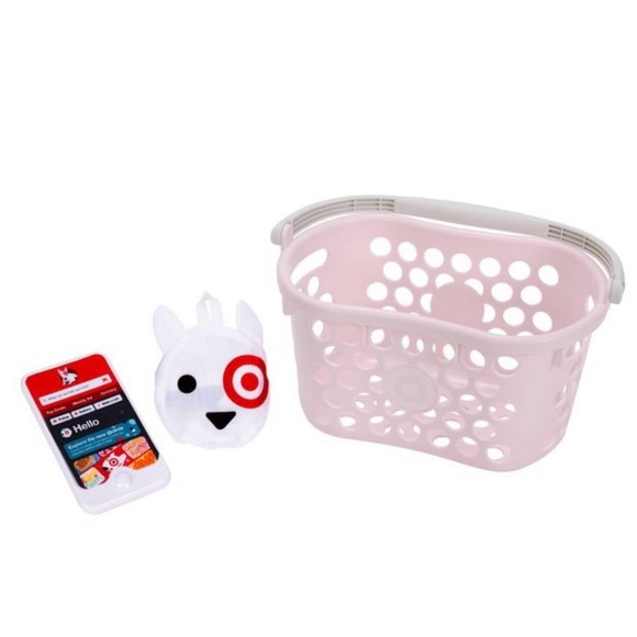 PINK Target Toy Shopping Basket - Picture 1 of 8